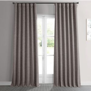 New Faux linen curtain